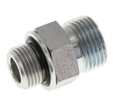 Embout double en acier zingué UN 13/16''-16 x G 3/8'' ORFS 630 Bar - Hydraulique