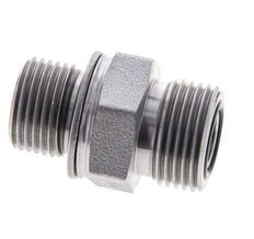 UN 13/16''-16 x M18x1.5 Embout double en acier zingué ORFS 630 Bar - Hydraulique