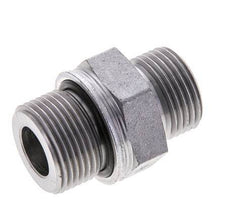 UN 13/16''-16 x M22x1.5 Acier zingué Embout double ORFS 630 Bar - Hydraulique
