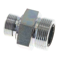 Embout double en acier zingué UN 1-7/16''-12 x G 3/4'' ORFS 400 Bar - Hydraulique