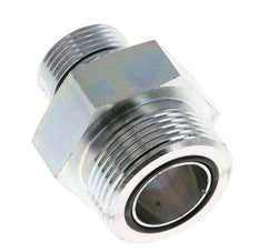 Embout double en acier zingué UN 1-7/16''-12 x G 3/4'' ORFS 400 Bar - Hydraulique