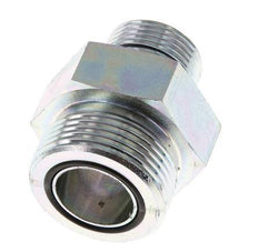 Embout double en acier zingué UN 1-7/16''-12 x G 3/4'' ORFS 400 Bar - Hydraulique
