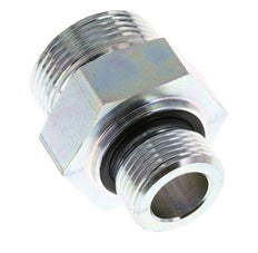 Embout double en acier zingué UN 1-7/16''-12 x G 3/4'' ORFS 400 Bar - Hydraulique