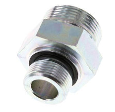 Embout double en acier zingué UN 1-7/16''-12 x G 3/4'' ORFS 400 Bar - Hydraulique