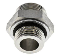 Embout double en acier zingué UN 1-7/16''-12 x G 1'' ORFS 400 Bar - Hydraulique