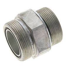 UN 2''-12 x M48x2 Embout double en acier zingué ORFS 250 Bar - Hydraulique