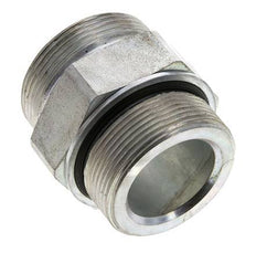 UN 2''-12 x M48x2 Embout double en acier zingué ORFS 250 Bar - Hydraulique