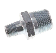 R 3/8'' x R 1/8'' Fonte zinguée Embout double 25 Bar