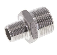 3/8'' NPT x 3/4'' NPT Stainless steel Double Nipple 16 Bar