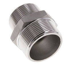 1 1/4'' NPT x 1 1/2'' NPT Mamelon double en acier inoxydable 16 Bar