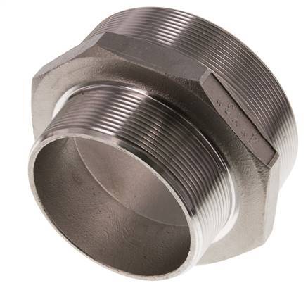R 4'' x R 3'' Stainless steel Double Nipple 16 Bar