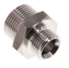 G 3/4'' x G 1/2'' Double mamelon en acier inoxydable 40 Bar
