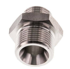 G 3/4'' x G 1/2'' Double mamelon en acier inoxydable 40 Bar
