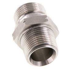 3/4'' NPT x G 3/4'' Stainless steel Double Nipple 40 Bar - Hydraulic