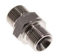 G 3/8'' Stainless steel Double Nipple 400 Bar - Hydraulic
