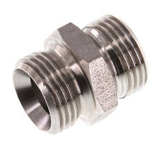 G 3/8'' Acier inoxydable Double Mamelon 40 Bar