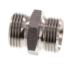 G 3/8'' Acier inoxydable Double Mamelon 40 Bar