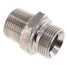 Mamelon double en acier inoxydable 1'' NPT x G 1'' 40 Bar - Hydraulique