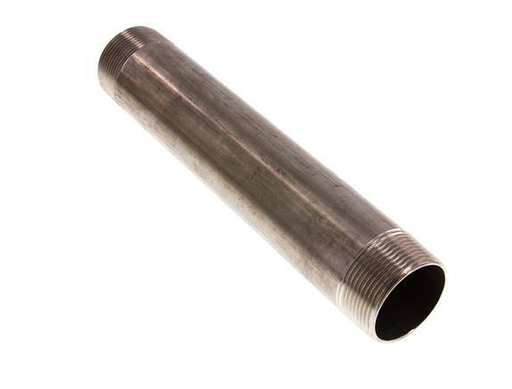 R 1 1/2'' Stainless steel Double Pipe Nipple 20 Bar DIN 2982 - 240mm