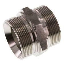 Mamelon double G 2'' en acier inoxydable 160 Bar - Hydraulique