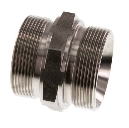 Mamelon double G 2'' en acier inoxydable 160 Bar - Hydraulique