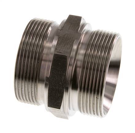 Mamelon double G 2'' en acier inoxydable 160 Bar - Hydraulique