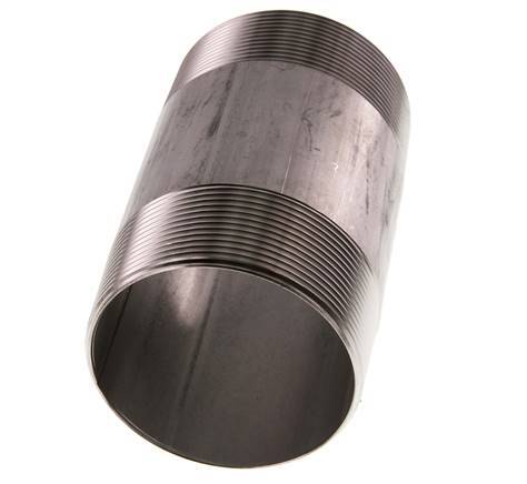 R 2 1/2'' Stainless steel Double Pipe Nipple 20 Bar DIN 2982 - 120mm