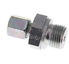 G 1/2'' mâle x 6S Acier zingué Anneau de coupe droit 630 Bar DIN 2353