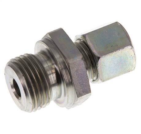 G 1/2'' mâle x 10L Acier zingué Anneau de coupe droit 315 Barre DIN 2353