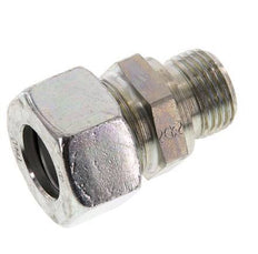 G 1/2'' mâle x 18L Acier zingué Anneau de coupe droit 315 Barre DIN 2353