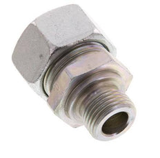 G 1/2'' Male x 22L Acier zingué Anneau de coupe droit 160 Bar DIN 2353