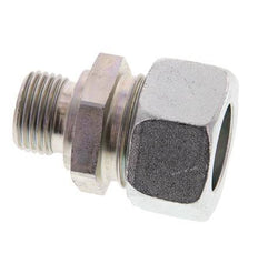 G 1/2'' Male x 22L Acier zingué Anneau de coupe droit 160 Bar DIN 2353