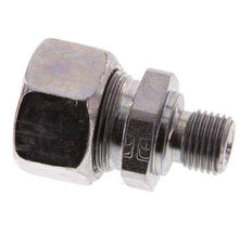 G 1/4'' mâle x 15L Acier zingué Anneau de coupe droit 315 Barre DIN 2353