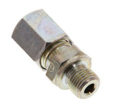 G 1/8'' Male x 6L Zinc plated Steel Straight Cutting Ring 315 Bar DIN 2353 [5 Pieces]