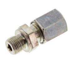 G 1/8'' Male x 6L Zinc plated Steel Straight Cutting Ring 315 Bar DIN 2353 [5 Pieces]