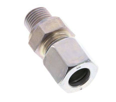 G 1/8'' mâle x 8LL Acier zingué Anneau de coupe droit 100 Bar DIN 2353