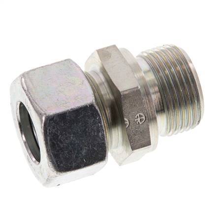 G 3/4'' Male x 18L Zinc plated Steel Straight Cutting Ring 315 Bar DIN 2353