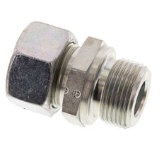 G 3/4'' Male x 18L Zinc plated Steel Straight Cutting Ring 315 Bar DIN 2353