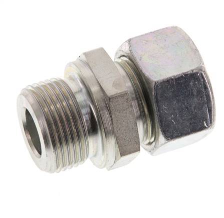 G 3/4'' Male x 18L Zinc plated Steel Straight Cutting Ring 315 Bar DIN 2353