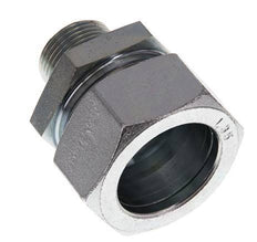 G 3/4'' Male x 35L Acier zingué Anneau de coupe droit 160 Bar DIN 2353