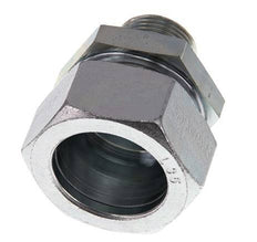 G 3/4'' Male x 35L Acier zingué Anneau de coupe droit 160 Bar DIN 2353