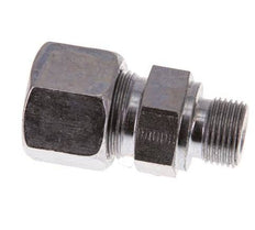 G 3/8'' Male x 14S Acier zingué Anneau de coupe droit 630 Bar DIN 2353