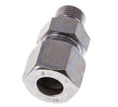 G 3/8'' Male x 14S Acier zingué Anneau de coupe droit 630 Bar DIN 2353
