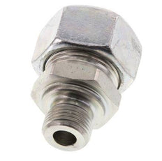 G 3/8'' mâle x 18L Acier zingué Anneau de coupe droit 315 Barre DIN 2353