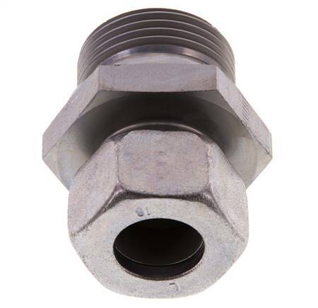 G 1'' Male x 18L Acier zingué Anneau de coupe droit 315 Bar DIN 2353