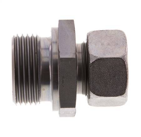 G 1'' Male x 18L Acier zingué Anneau de coupe droit 315 Bar DIN 2353