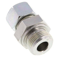 G 1'' Male x 20S Zinc plated Steel Straight Cutting Ring 400 Bar DIN 2353