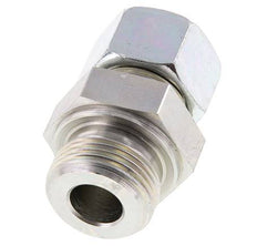 G 1'' Male x 20S Acier zingué Anneau de coupe droit 400 Bar DIN 2353