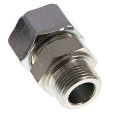 G 1'' Male x 25S Acier zingué Anneau de coupe droit 400 Bar DIN 2353