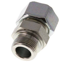 G 1'' Male x 25S Acier zingué Anneau de coupe droit 400 Bar DIN 2353